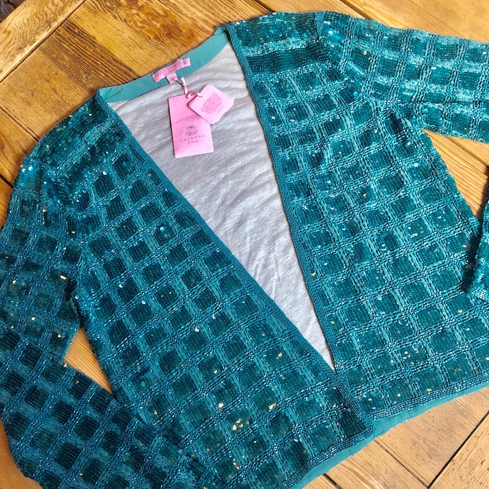 Beaded Calypso St. Barth Anastagio Jacket